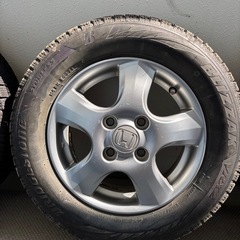 ホンダ バモス🛞タイヤ🚐155/70R13 ブリヂストンスタッド...