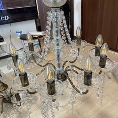 シャンデリア　２つまとめて
　欠落・汚れアリの画像