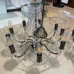 シャンデリア　２つまとめて
　欠落・汚れアリの画像