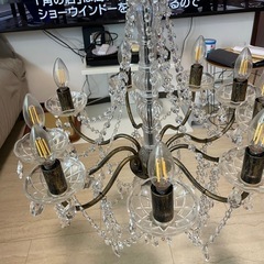 シャンデリア　２つまとめて
　欠落・汚れアリの画像