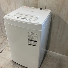 J308⭐️東芝　2020年製　4.5㌔洗い　全自動電気洗濯機の画像