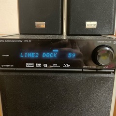 【ONKYO デジタルサラウンドシステム HTX-11の画像