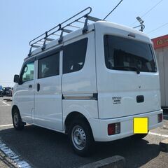 高年式 検R9/6 即乗り エブリィバン OEM NV100クリッパー 大人気５AGS車 ETC ナビ BTオーディオ ルーフキャリア付の画像