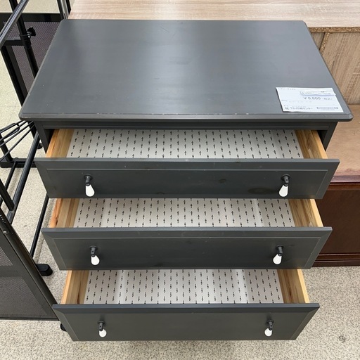 リユースのサカイ東金店 モダン チェスト グレー TJ13148