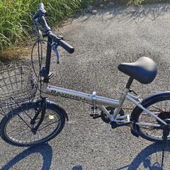 新品未使用！軽量折り畳み自転車 (マカロン) 自由が丘の