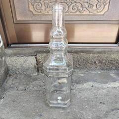 ガラス製ワインサーバー　スペイン製　高さ約54cm　栓うまく機能せずの画像