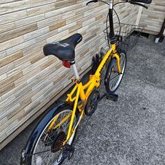 中古自転車 6段変速 20インチ ライト無し 軽整備済み 防犯登録対応 町田市 相模原市 MM771の画像