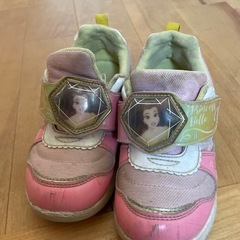 ディズニープリンセス　光るスニーカー