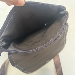 美品！ショルダーバッグ　ダークブラウンの画像