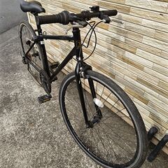 中古自転車 6段変速 435MM クロスバイク軽整備済み 防犯登録対応 町田市 相模原市 MM773の画像