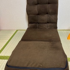 ソフトチェアソファ　ブラウン（決まりました）の画像