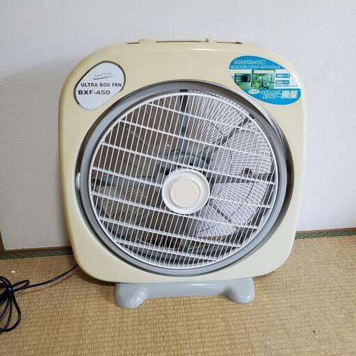 §　ナカトミ　45㎝ウルトラボックス扇　BXF-450　タイマー付き　扇風機　ボックス扇風機　ルーバー扇　夏・冬2シーズン　未使用品 ナカトミ BXF-450 ウルトラボックス扇風機 使用年数わずか 大型ファン