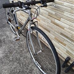 中古自転車 2×8段変速 490MM アンカー クロスバイク軽整備済み 防犯登録対応 町田市 相模原市 MM774の画像