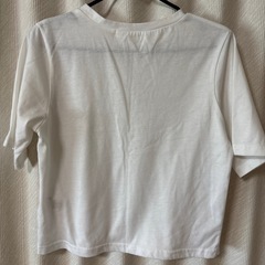 WEGO フリーサイズ 白Tシャツ 着丈短めの画像