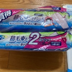 掃除用シート、ゴミ袋の画像
