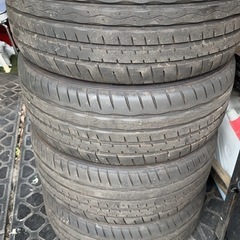 夏タイヤ/ホイル4本セット
の画像