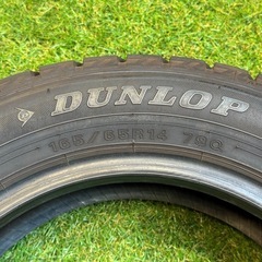 【美品】ハスラー　タンク・ルーミー　165/65R14 4本　交換工賃込み　ダンロップ　せ006の画像