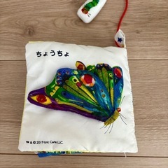 【美品】はらぺこあおむし 布絵本 ふわふわブックの画像