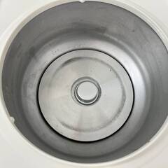 《お値下げしました》JT598 TIGER マイコンジャー 3合炊き JBS-A055 炊きたて 炊飯器 マットホワイト 白 タイガー シンプル 通電動作確認済み 中古現状品 現地引き取りのみの画像