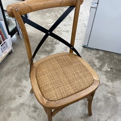 🪑モデルルーム展示品あがり🪑関家具🪑クロスバックチェア🪑ウッド調...
