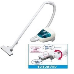 【6月30日まで】紙フィルター付き2009年製　掃除機　東芝クリーナー　VC-Y2K グリーンの画像