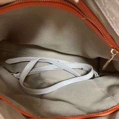 ペシンシャ　麻　リネン2wayバッグの画像