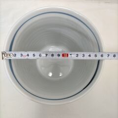 三洋陶器 龍峰窯 夢工房 手描き 染付 赤絵 酒器 ワインクーラー ／鉢カバー 250630-4Tの画像