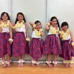 お子さん、親子でフラダンス　お仲間募集中の画像