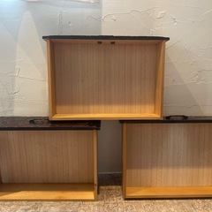 アンティーク木製ボックスの画像