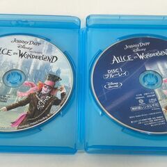 未使用品　アリス・イン・ワンダーランド　ブルーレイ+dvd S_121の画像
