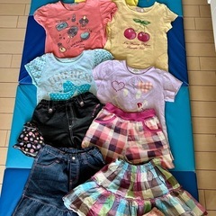120cm ガールズ　夏服　10品　おまとめ　➕おまけ付