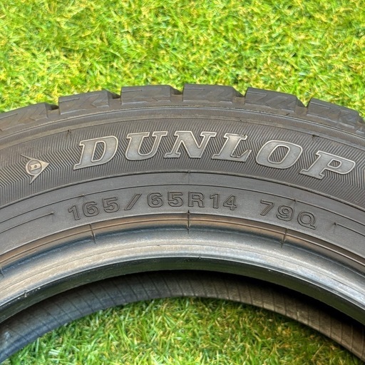 【美品】タンク・ルーミー　ハスラー　165/65R14 4本　交換工賃込み　ダンロップ　せ005