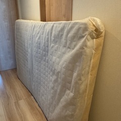 【無印良品/美品】脚付マットレスのポケットコイルマットレスのみ(SD)