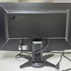 【すぐにお渡し可能です】acer TFT LCDモニター 23インチ グレア光沢液晶ワイドモデル 電源&HDMI接続ケーブル付きの画像
