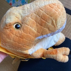 恐竜リュックの画像