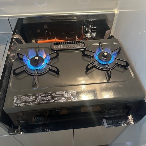 パロマ ガスコンロ IC-S37K-L（LPガス用）グリル