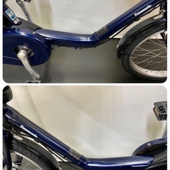 1年保証 送料無料　新品部品多数　新型　パナソニック　20インチ　紺色　電動アシスト自転車　g710の画像