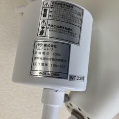 🌟文章お読みください🌟K-1530　ニトリ　照明器具　2灯ペンダントライト　オフホワイトの画像