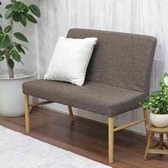 【美品】ダイニングベンチ ソファ２人掛け 