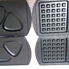 ホットサンドメーカー 焼おにぎり、ワッフル100円7/6処分の画像