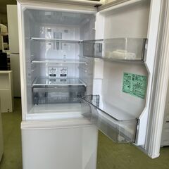 【リサイクルショップ ピカソ 小松原】❄️✨【2020年製】三菱電機 ノンフロン2ドア冷蔵庫 MR-P15EF-KW✨❄️★3549★の画像