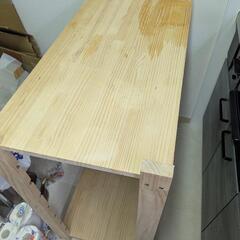 木の棚　自作の画像