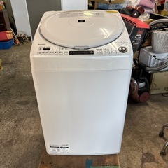 2022年式シャープ洗濯機8キロ