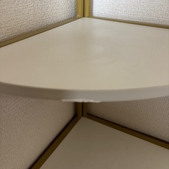 最終価格！値下げ不可！引越しに伴い7/15まで！美品オシャレ飾り棚の画像