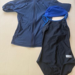 伊丹市　南中学校　ラッシュガード 水着 Lサイズ