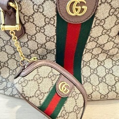 GUCCIオフィディア ラージトートバッグ キーポーチ付きの画像