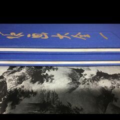 【在庫処分】💴水墨画　山水画大全　全2巻の画像