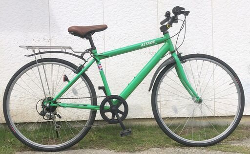 ALTAGE 26インチ 外装6段変速 クロスバイク フリーレリースハブ