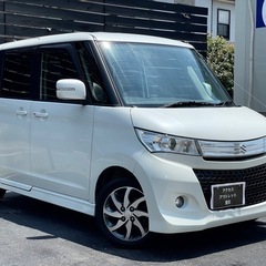 安心の総額表示！車検満たんスズキパレットSW禁煙車ナビTVetc電動スライドドアの画像