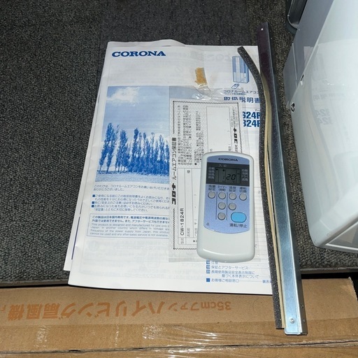 ☆美品☆コロナ　ウインドエアコン　2024年製　使用期間わずか